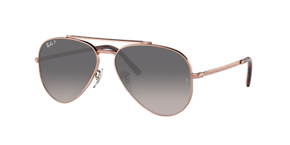 Rose Gold, Grey Gradient-Polarized, Rayban