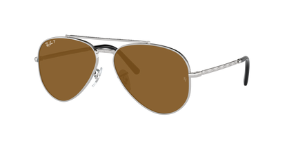 SILVER, Brown-Polarized, Rayban