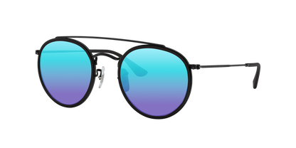 Black, Blue-Mirrored, Sunberryrx