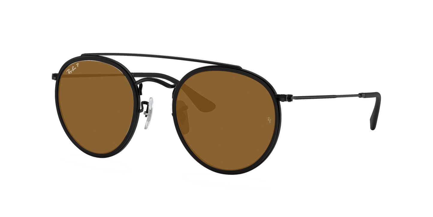 Black, Brown-Polarized, Rayban
