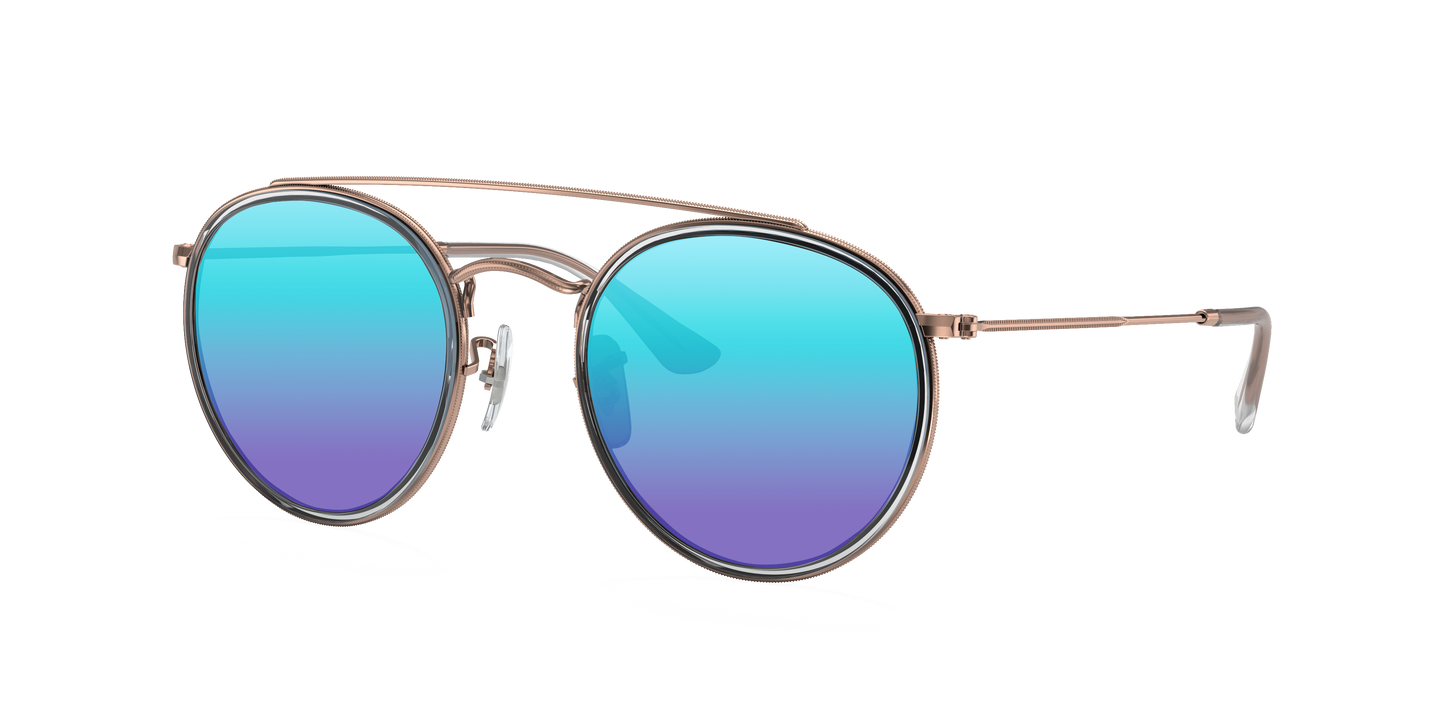 COPPER, Blue-Mirrored, Sunberryrx