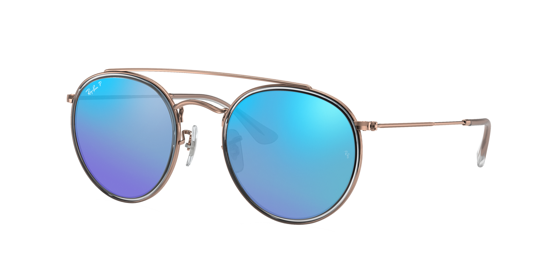 COPPER, Mirrored Blue-Polarized, Rayban