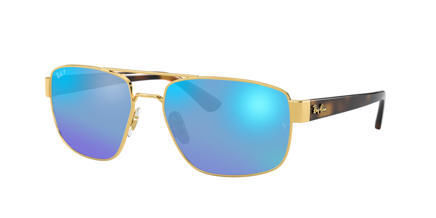 ARISTA, Mirrored Blue-Polarized, Rayban