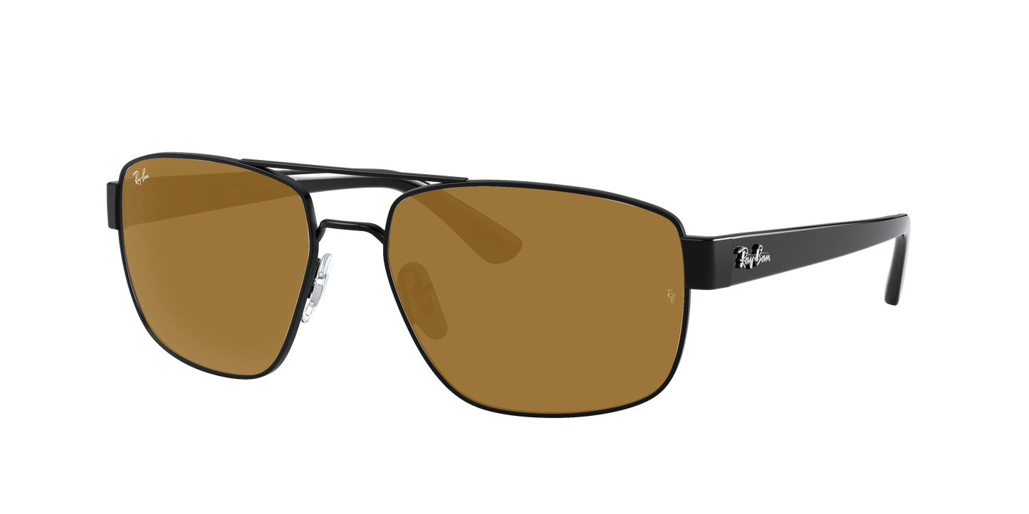 Black, Brown-Polarized, Rayban