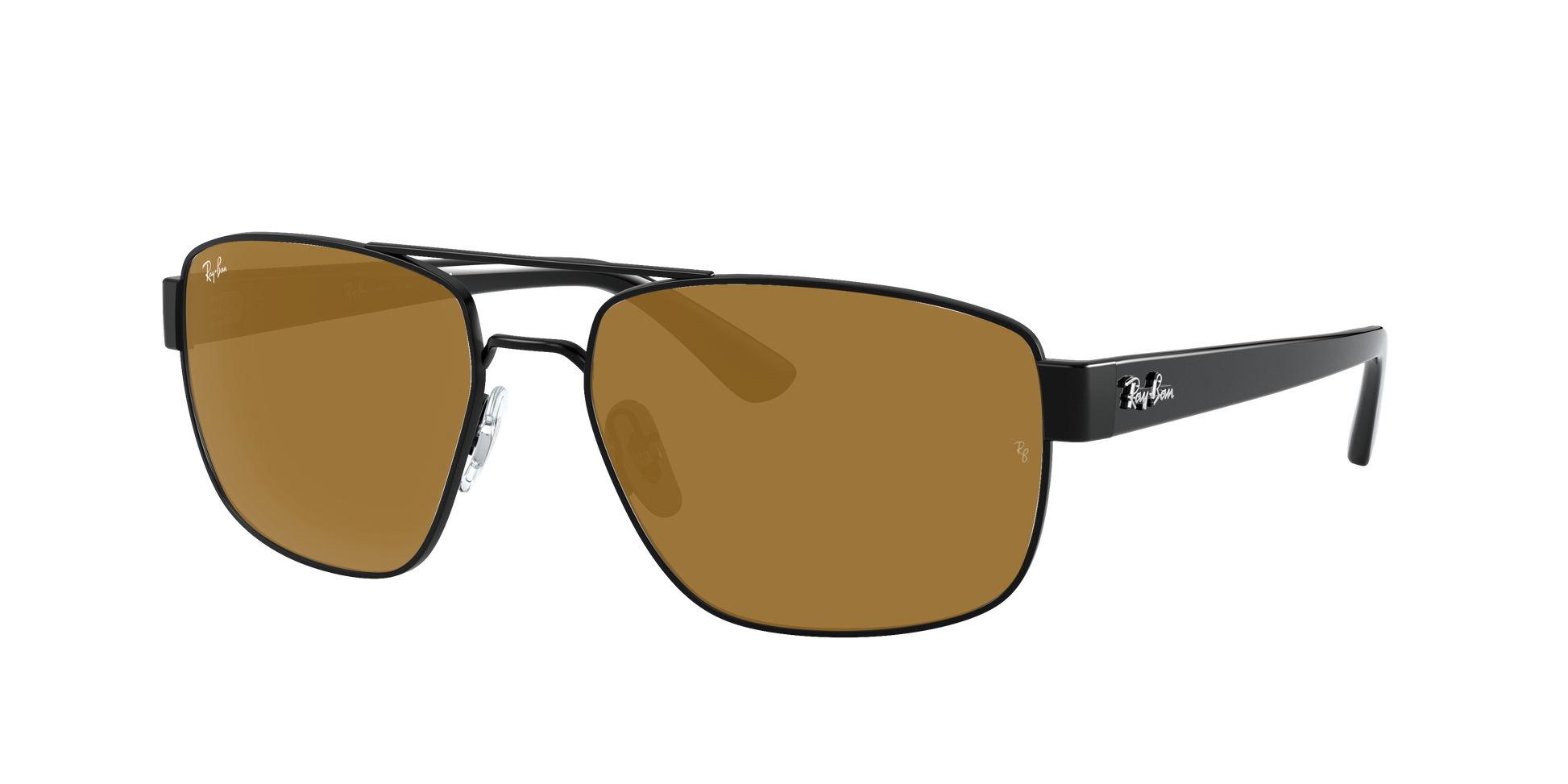 Black, Brown-Polarized, Rayban