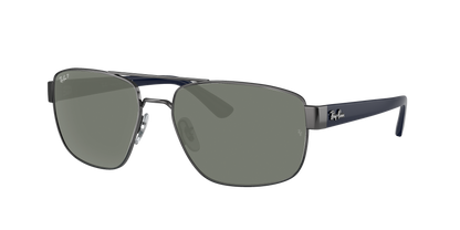 Gunmetal, Green-Polarized, Rayban