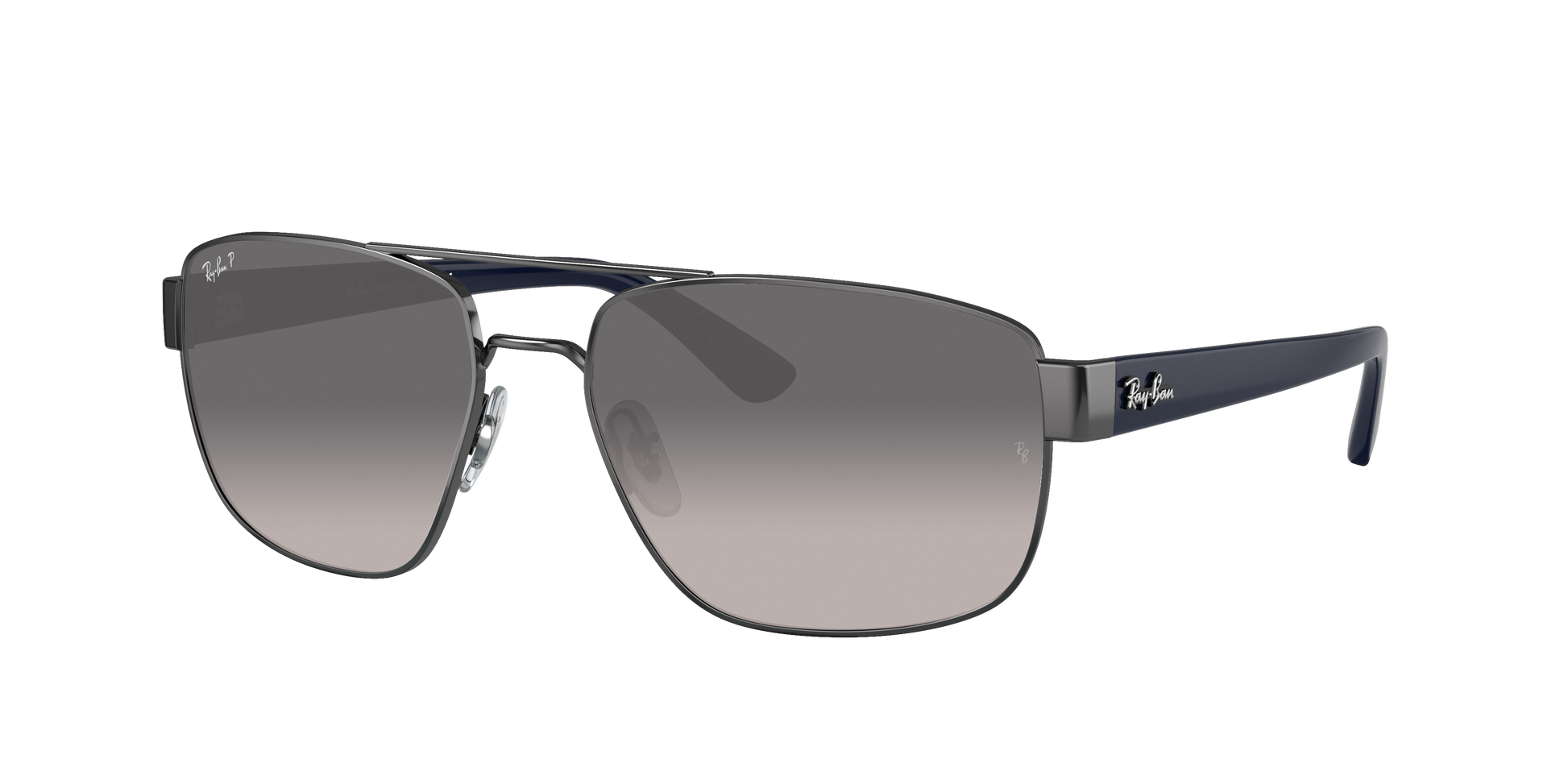 Gunmetal, Grey Gradient-Polarized, Rayban