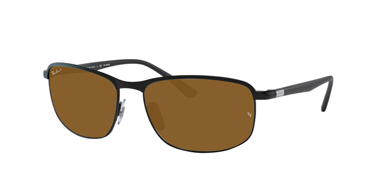 Black, Brown-Polarized, Rayban