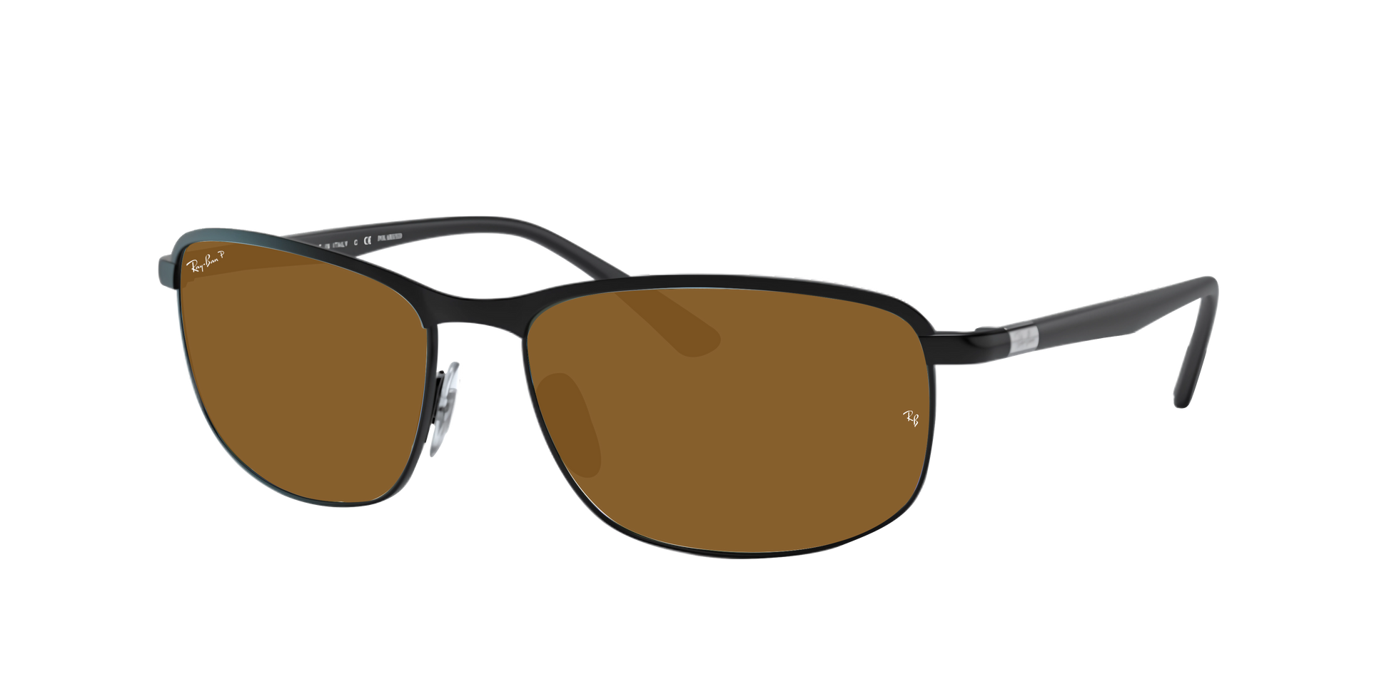 Black, Brown-Polarized, Rayban
