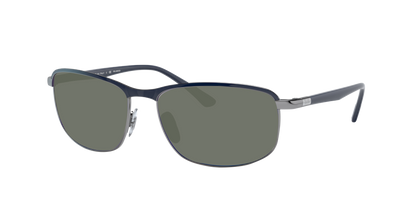 BLUE ON GUNMETAL, Green-Polarized, Sunberryrx