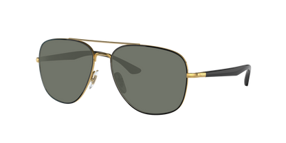 BLACK ON GOLD, Green-Polarized, Sunberryrx