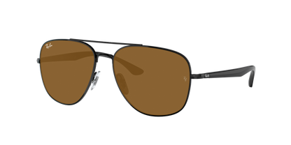 Black, Brown-Polarized, Rayban