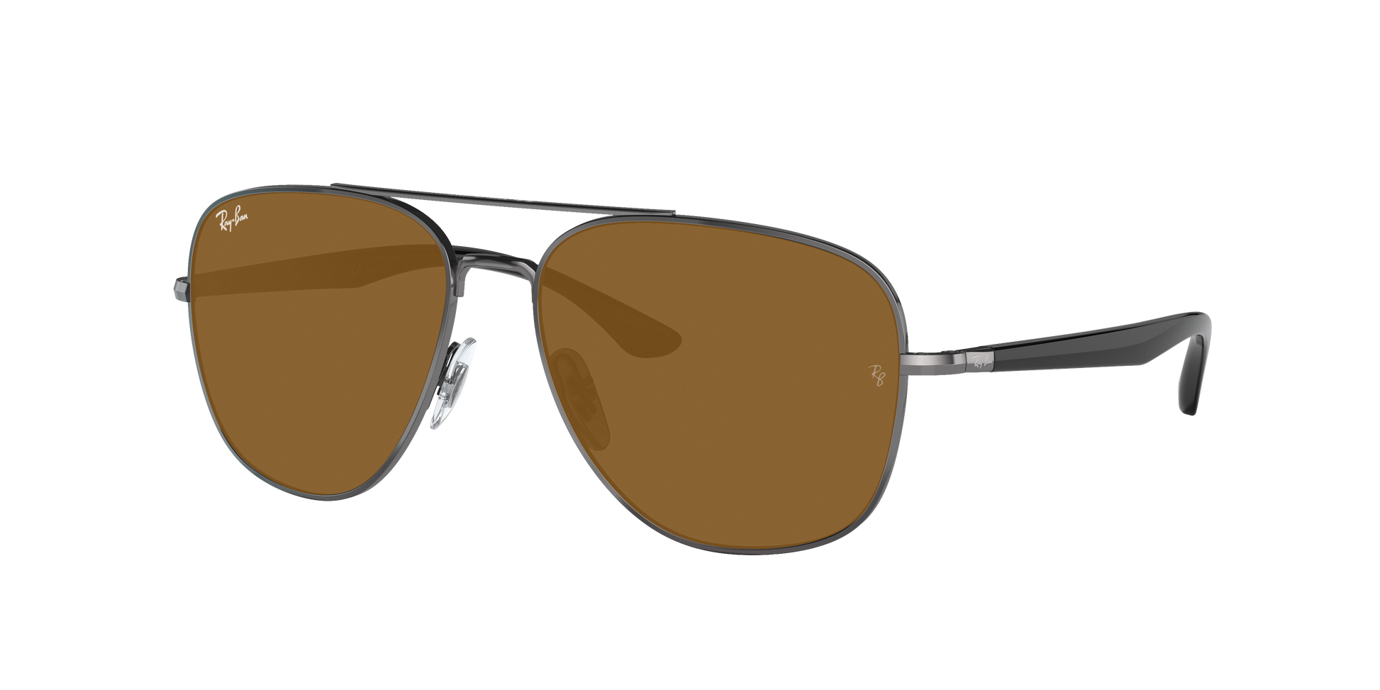 Gunmetal, Brown-Polarized, Rayban