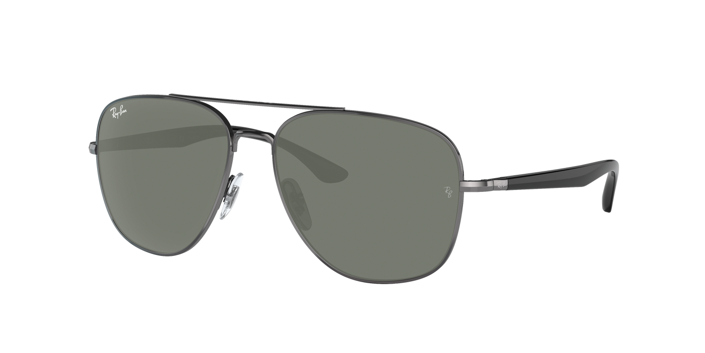 Gunmetal, Green-Polarized, Rayban