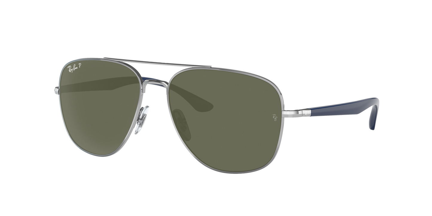 SILVER, Green, Rayban