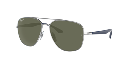 SILVER, Green, Rayban