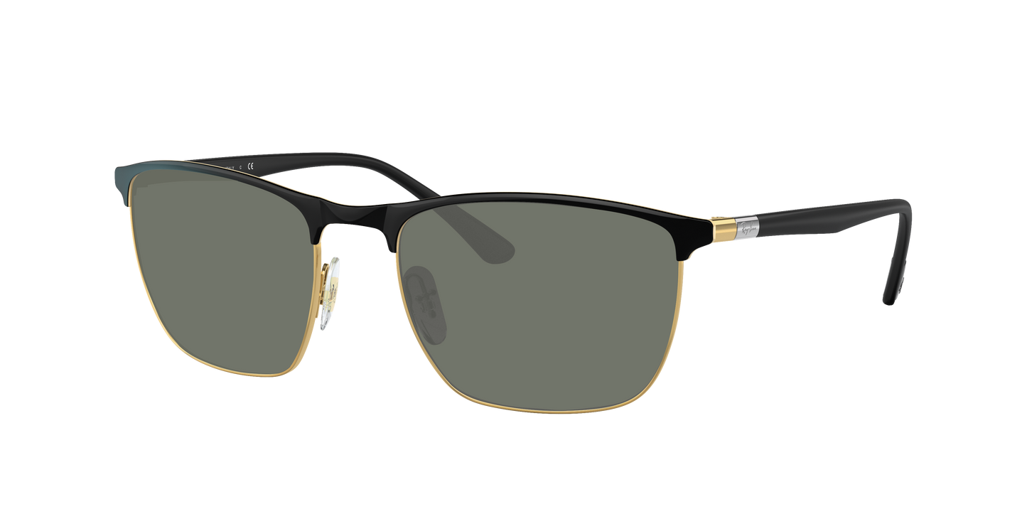 BLACK ON ARISTA, Green-Polarized, Sunberryrx
