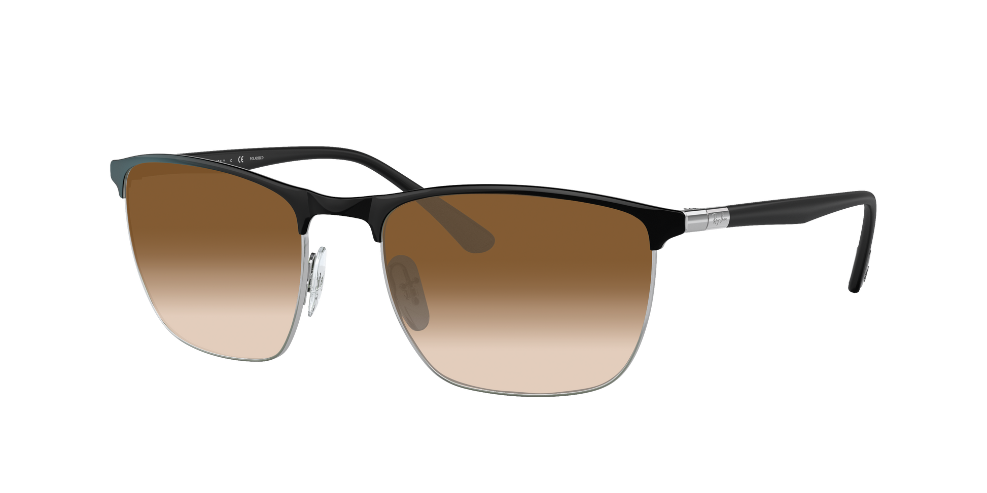 BLACK ON SILVER, Brown Gradient, Sunberryrx