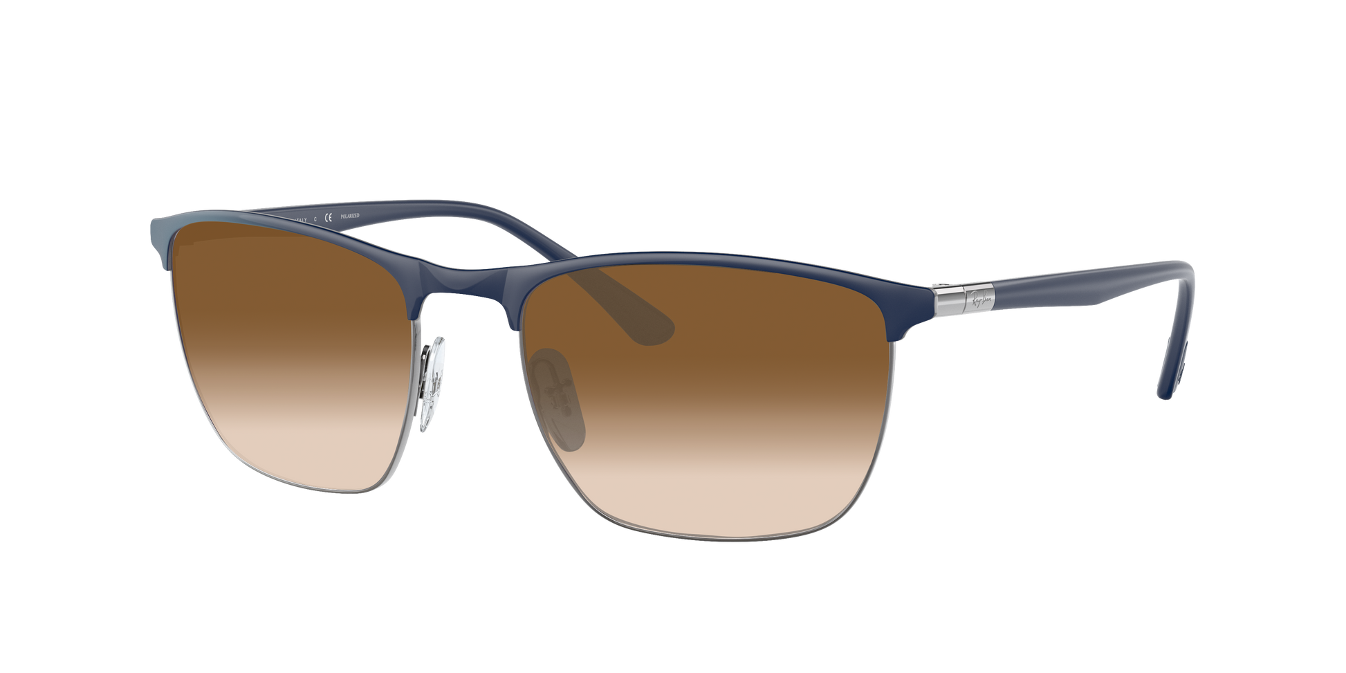 BLUE ON GUNMETAL, Brown Gradient, Sunberryrx
