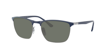 BLUE ON GUNMETAL, Green-Polarized, Sunberryrx