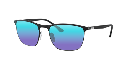 BLACK, Blue-Mirrored, Sunberryrx