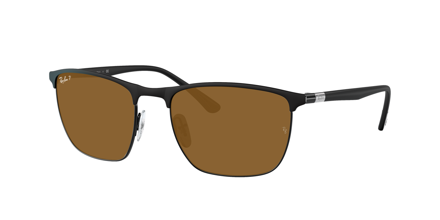 BLACK, Brown-Polarized, Rayban