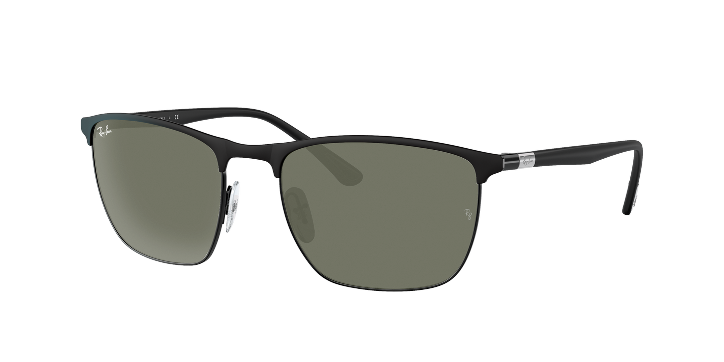 BLACK, Green, Rayban
