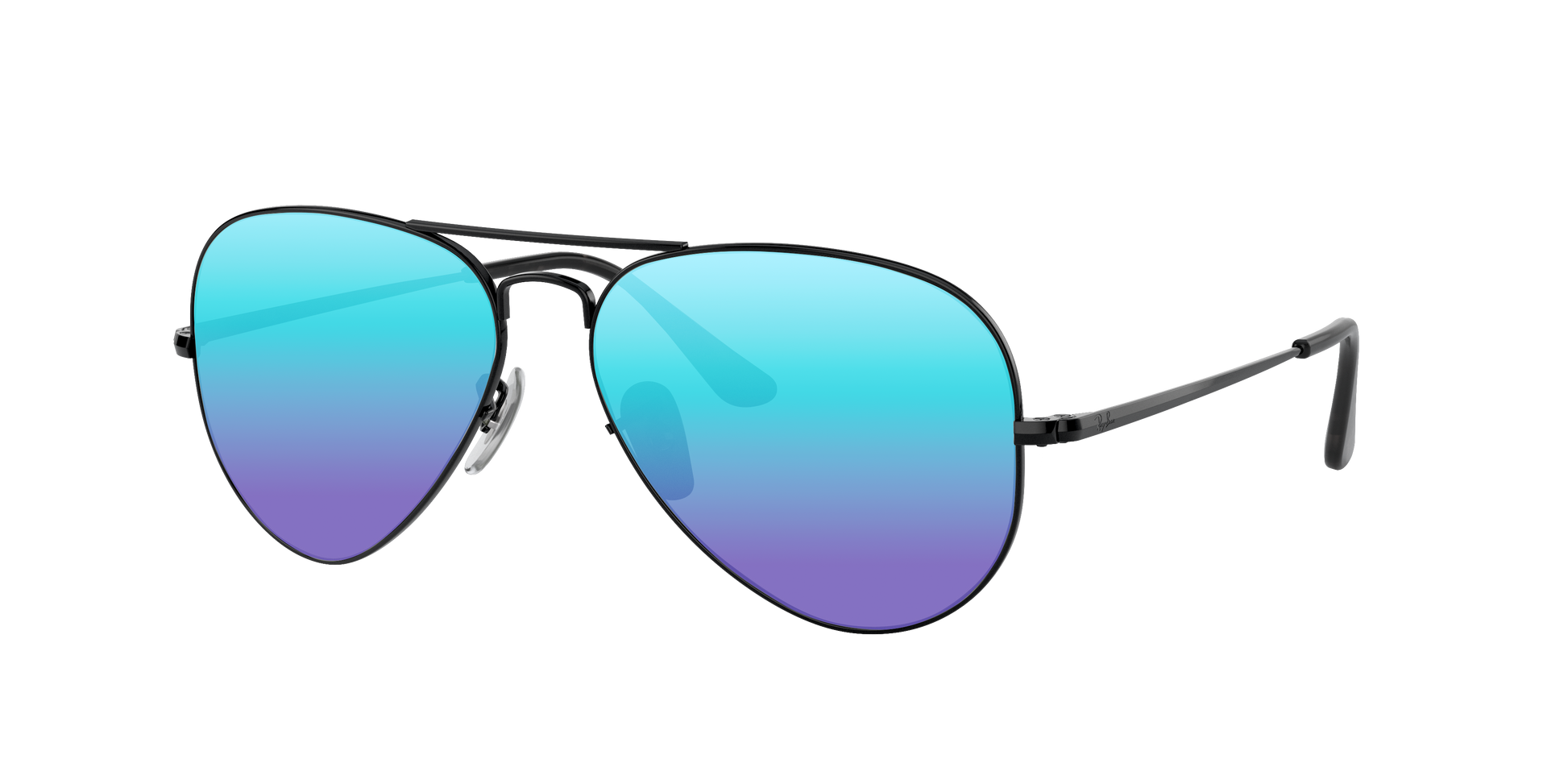 Black, Blue-Mirrored, Sunberryrx