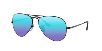 Black, Blue-Mirrored, Sunberryrx