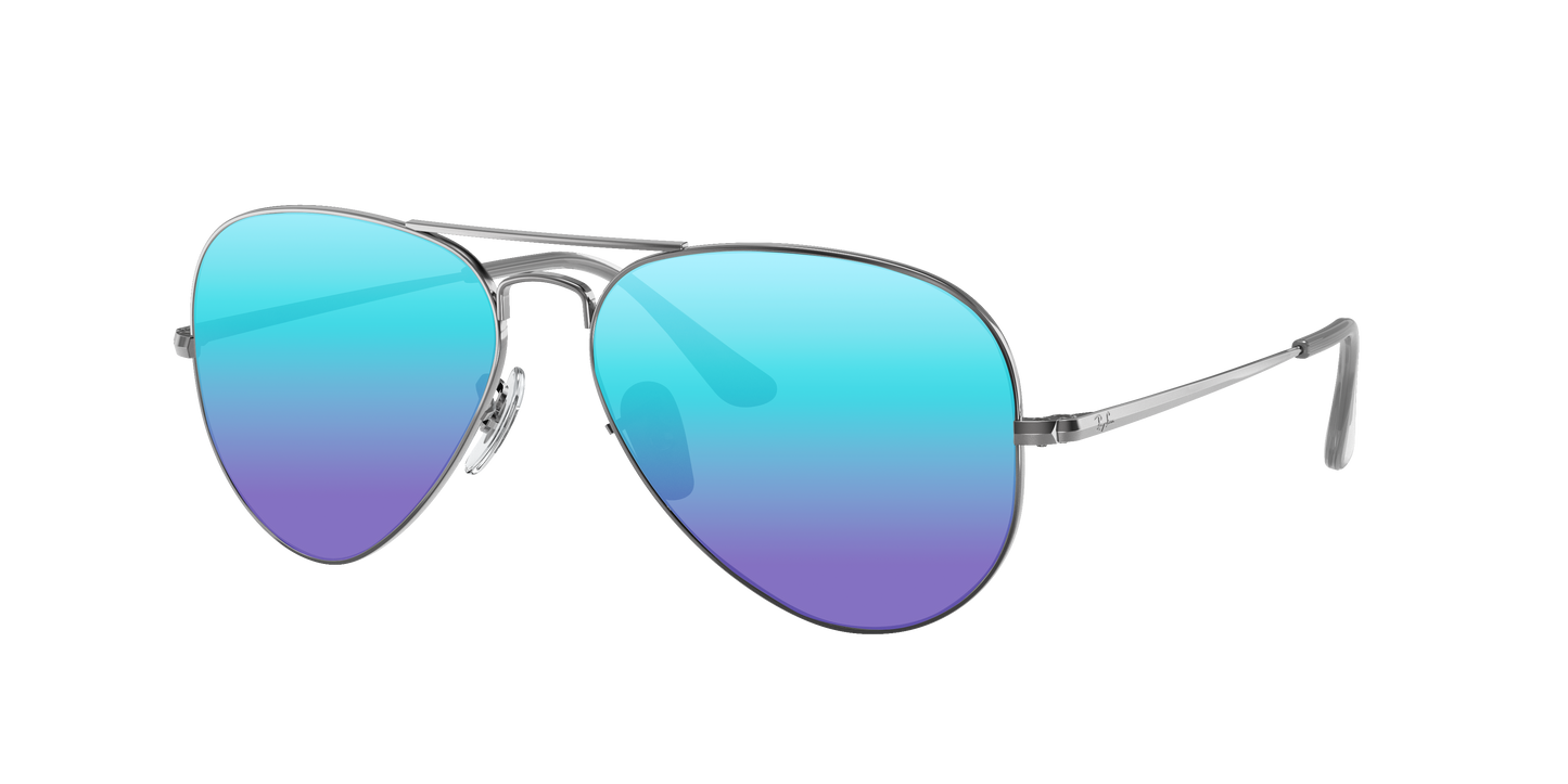 Gunmetal, Blue-Mirrored, Sunberryrx