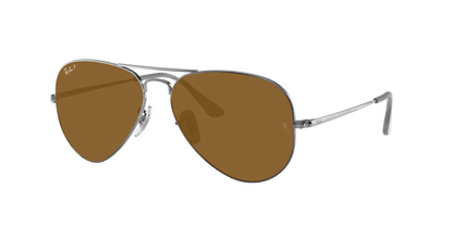 Gunmetal, Brown-Polarized, Rayban
