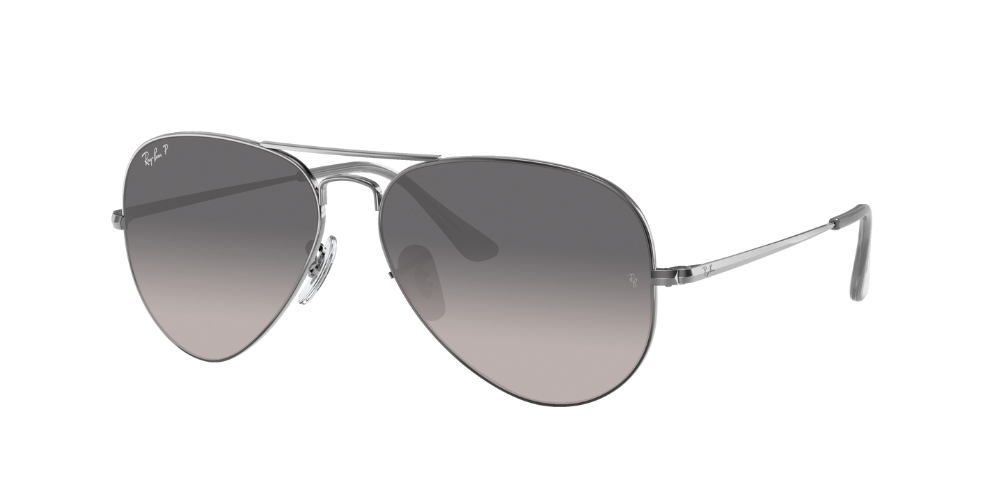 Gunmetal, Grey Gradient-Polarized, Rayban