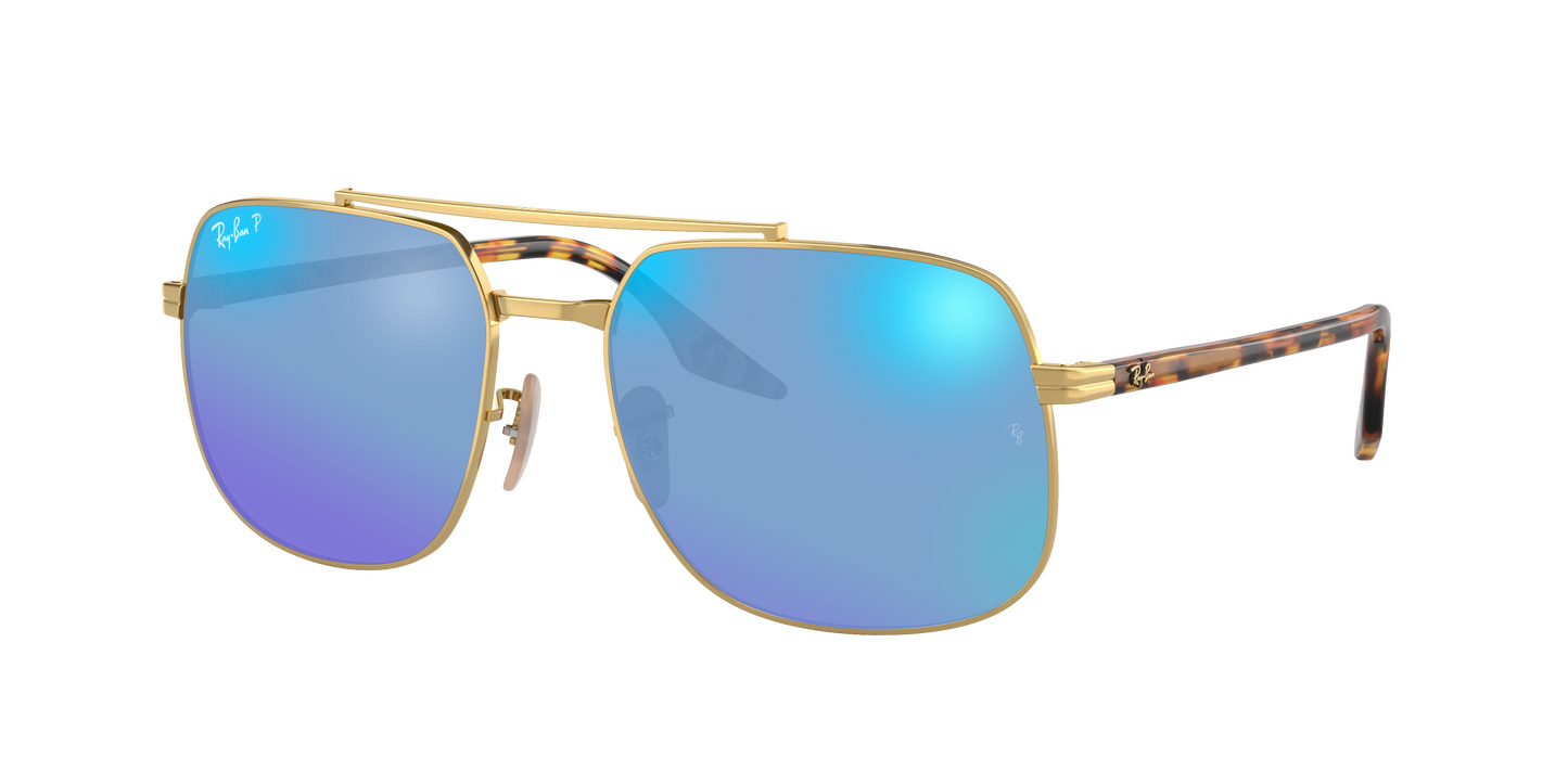 ARISTA, Mirrored Blue-Polarized, Rayban