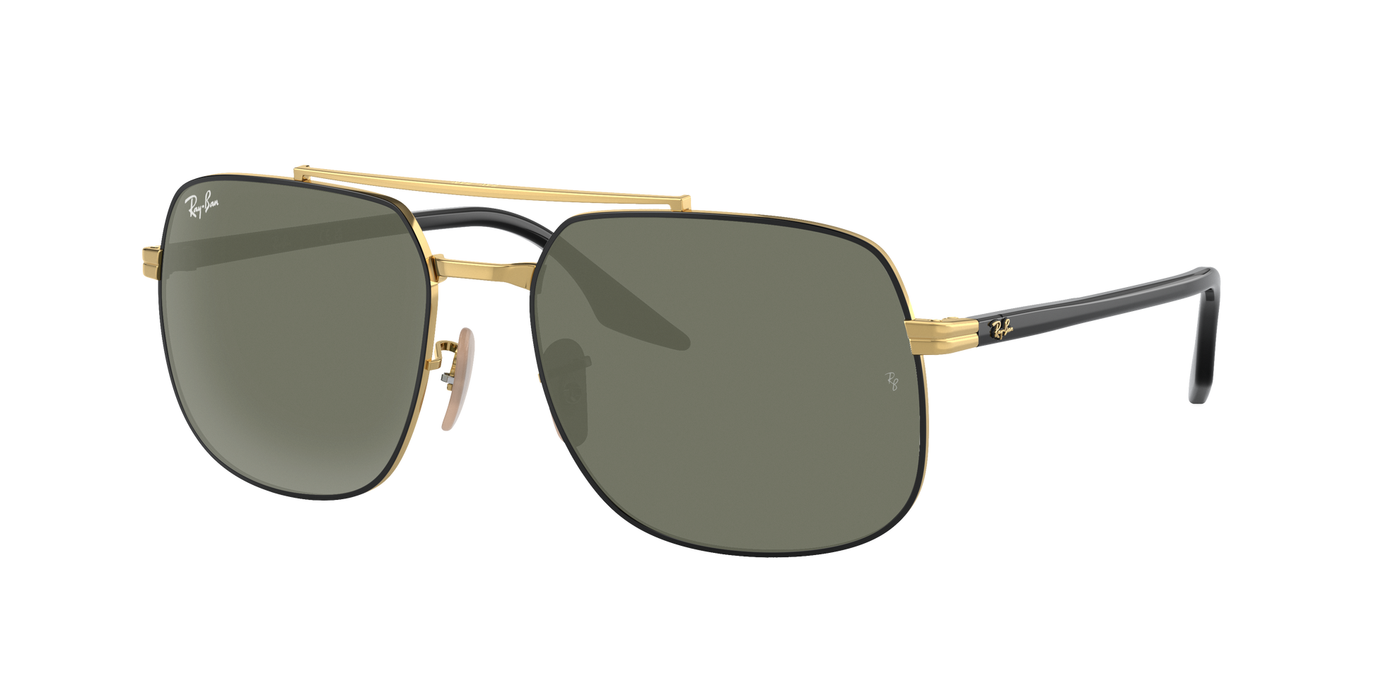 BLACK ON ARISTA, Green, Rayban