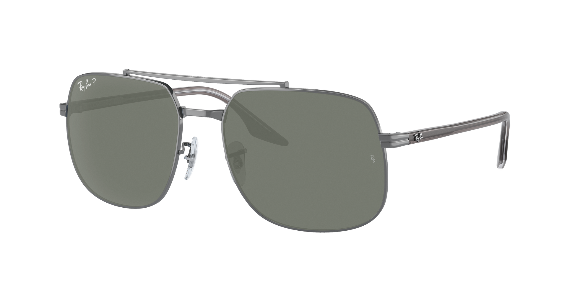 Gunmetal, Green-Polarized, Rayban