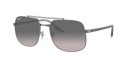 Gunmetal, Grey Gradient-Polarized, Rayban