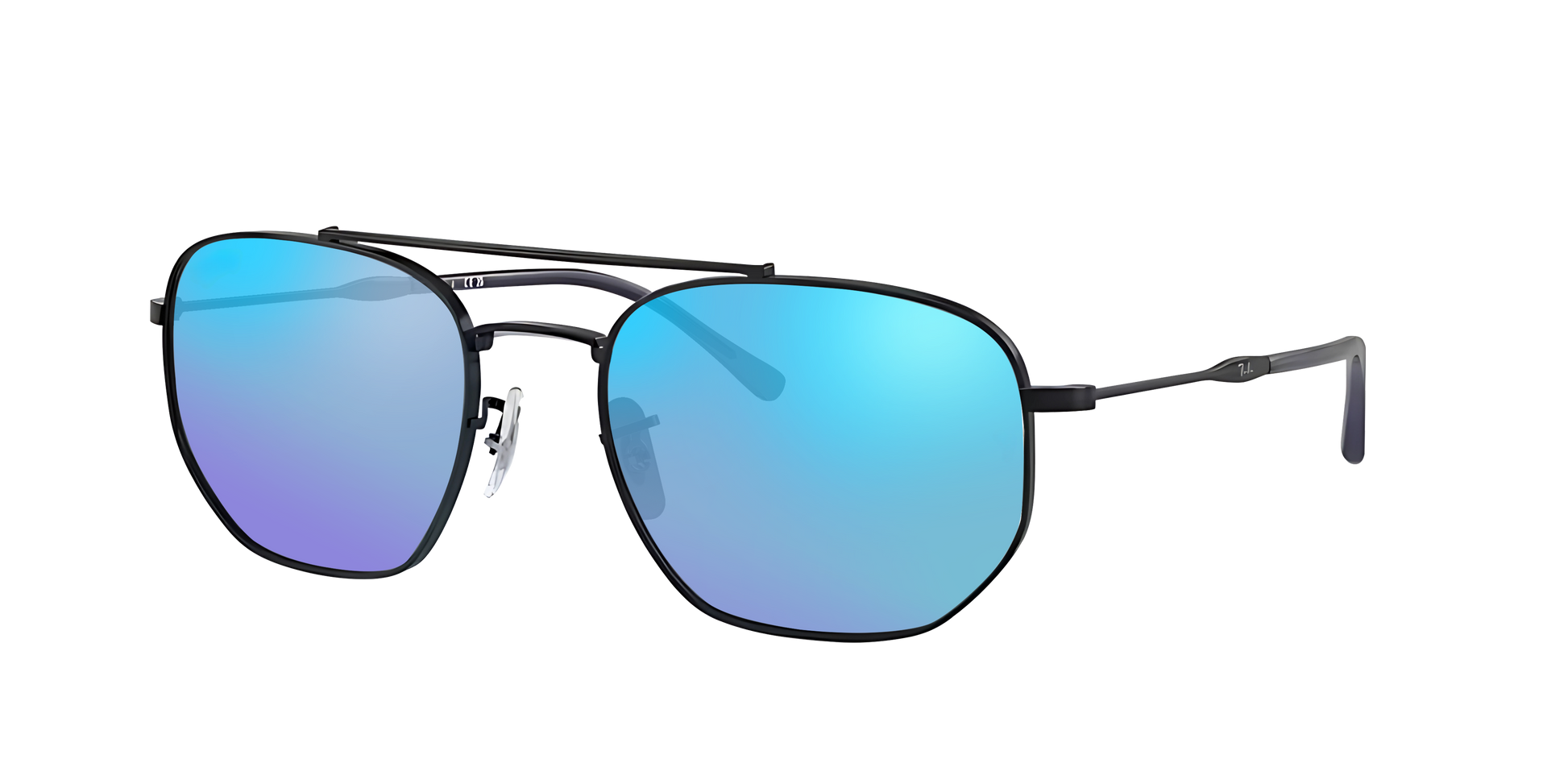 BLACK, Blue-Mirrored, Sunberryrx