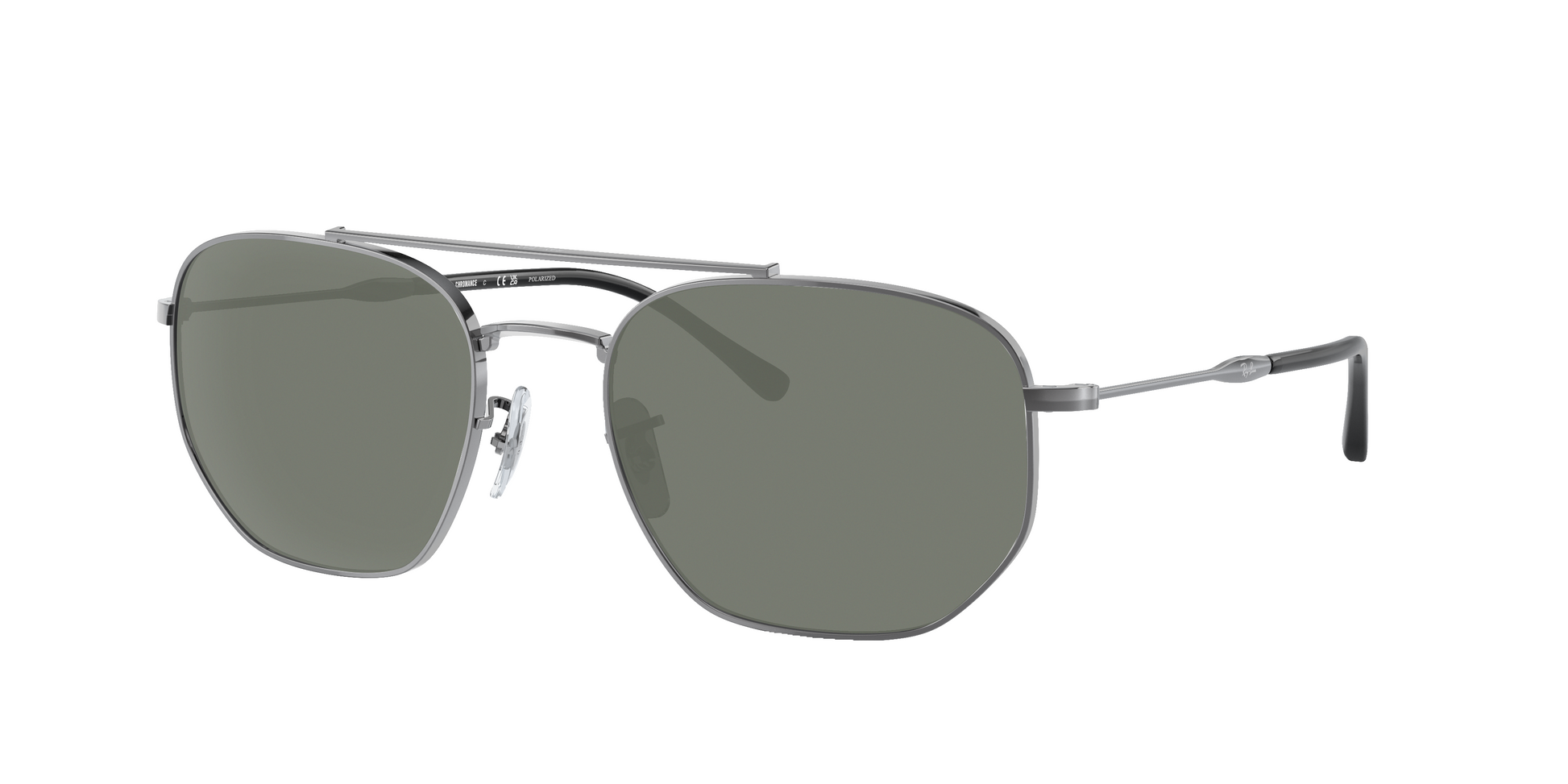 Gunmetal, Green-Polarized, Sunberryrx