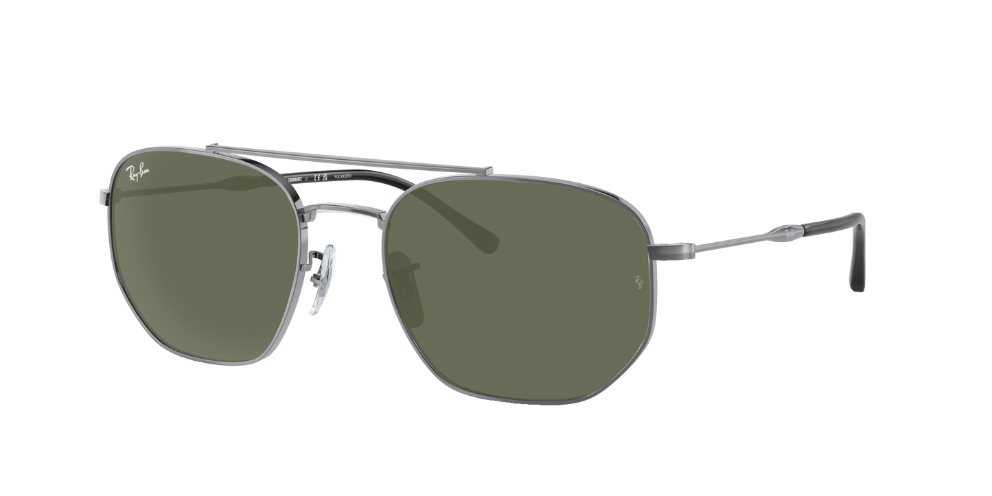 Gunmetal, Green, Rayban