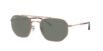 Rose Gold, Green-Polarized, Rayban