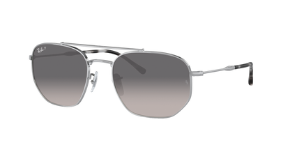 SILVER, Grey Gradient-Polarized, Rayban