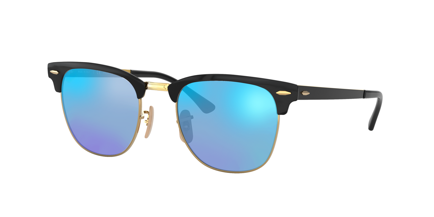 BLACK ON ARISTA, Blue-Mirrored, Sunberryrx