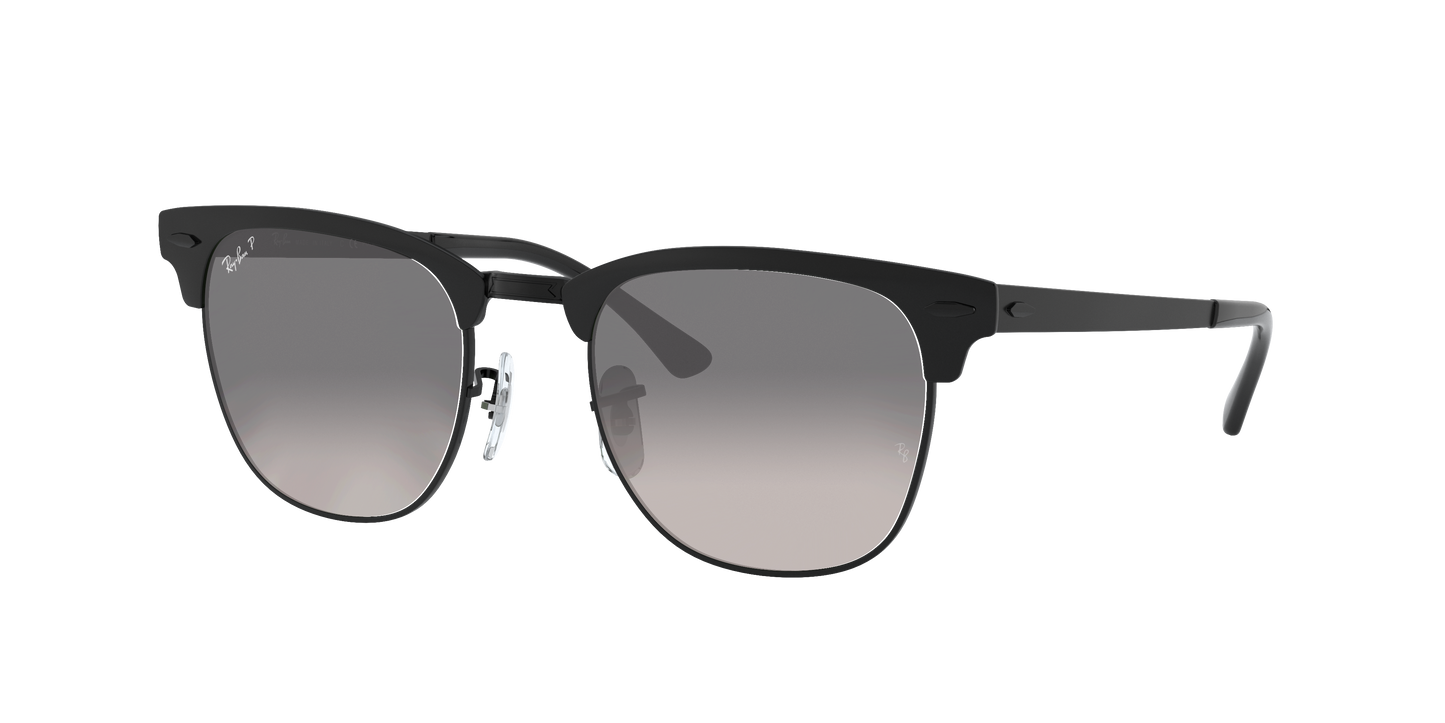 BLACK, Grey Gradient-Polarized, Rayban