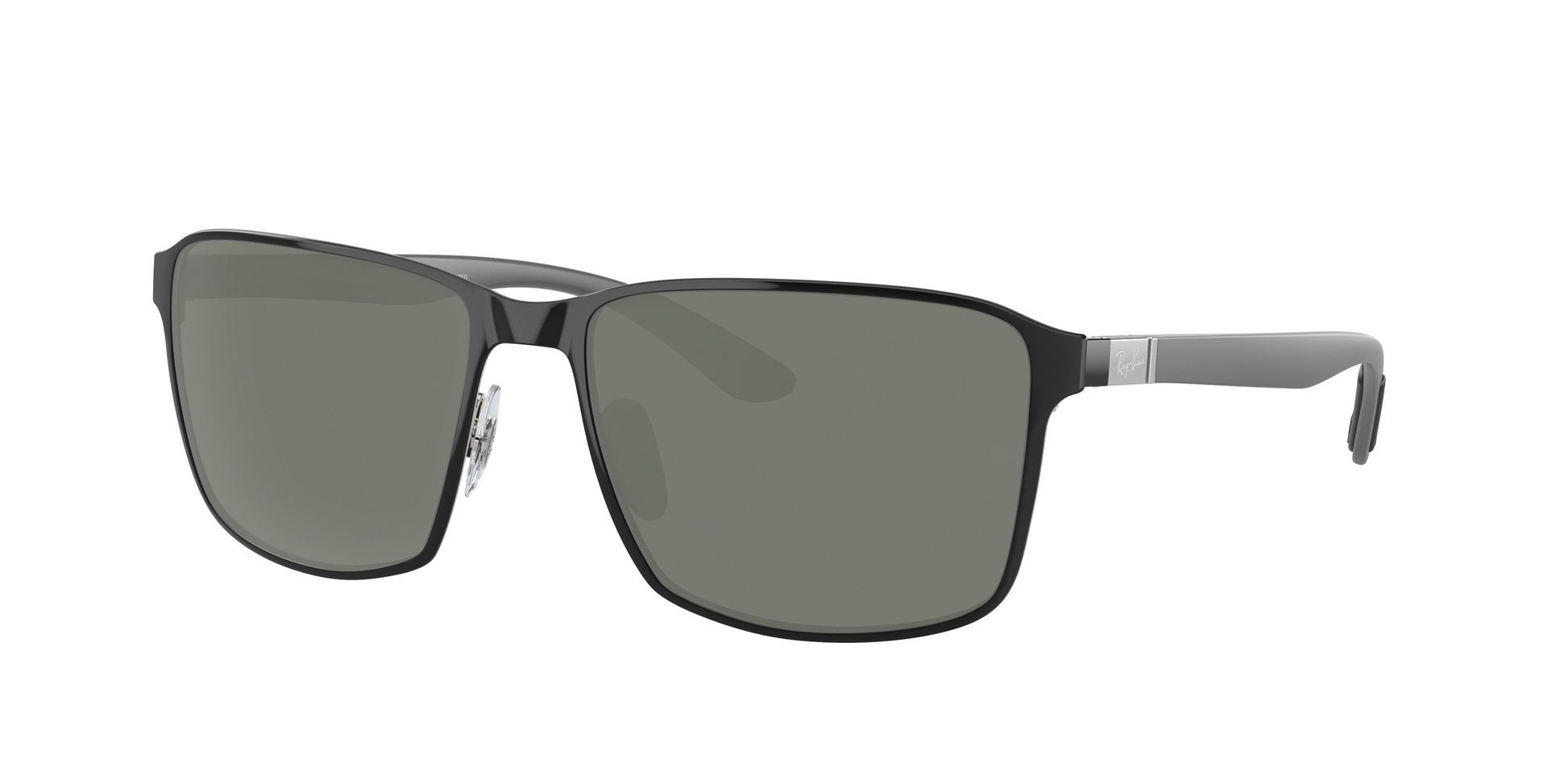 BLACK ON SILVER, Green-Polarized, Sunberryrx