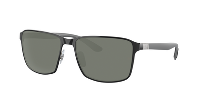 BLACK ON SILVER, Green-Polarized, Sunberryrx