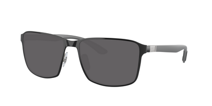 BLACK ON SILVER, Grey-Polarized, Sunberryrx