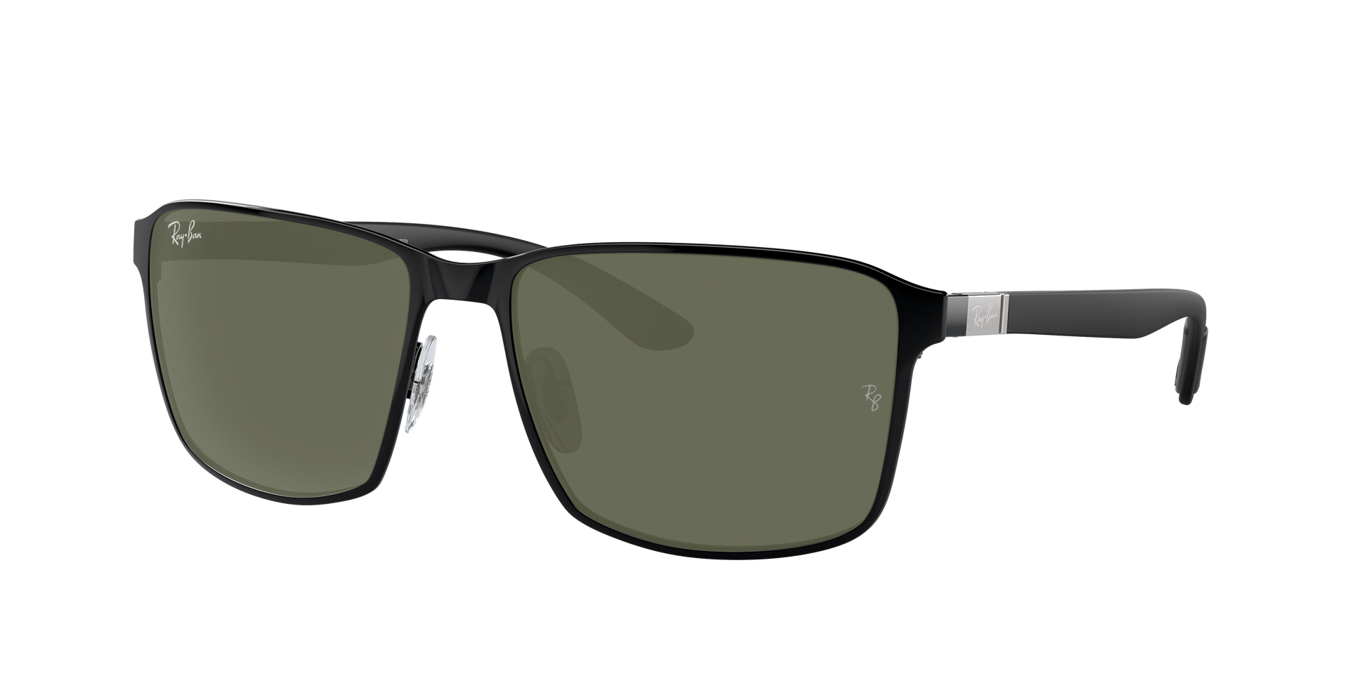 BLACK ON BLACK, Green, Rayban