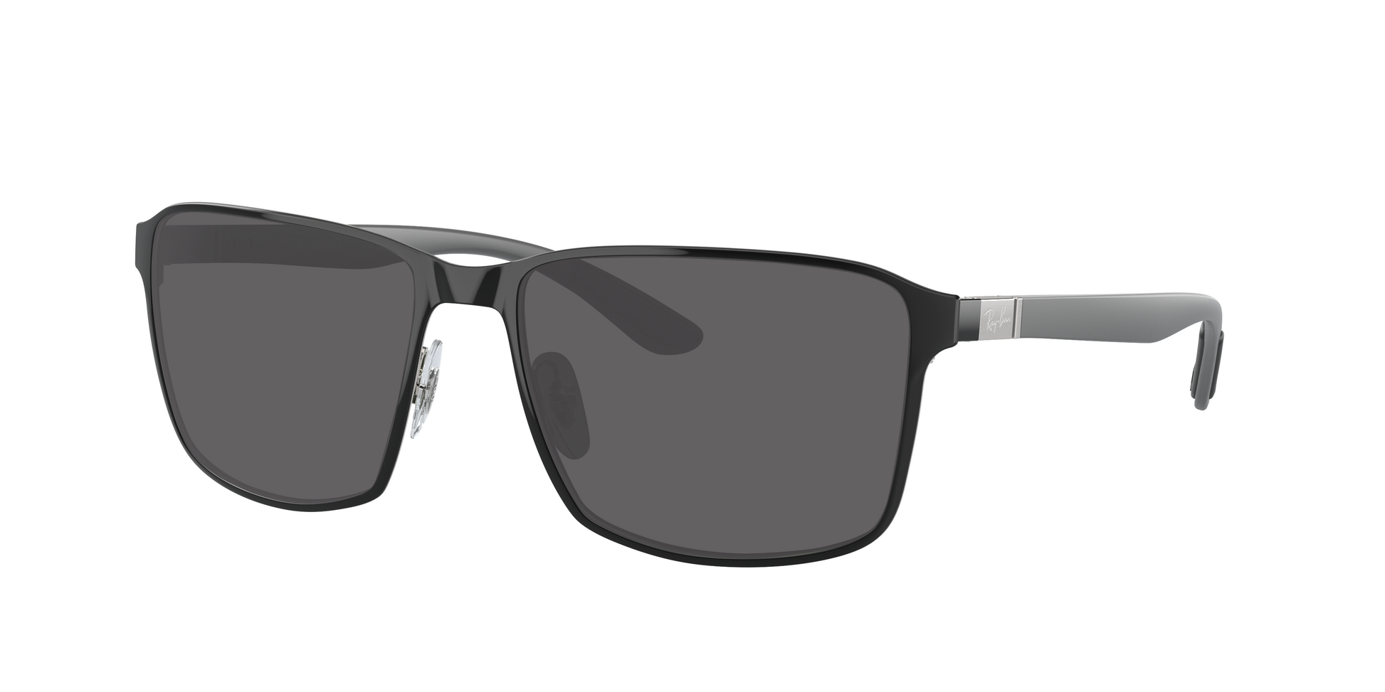 BLACK ON SILVER, Grey-Polarized, Sunberryrx