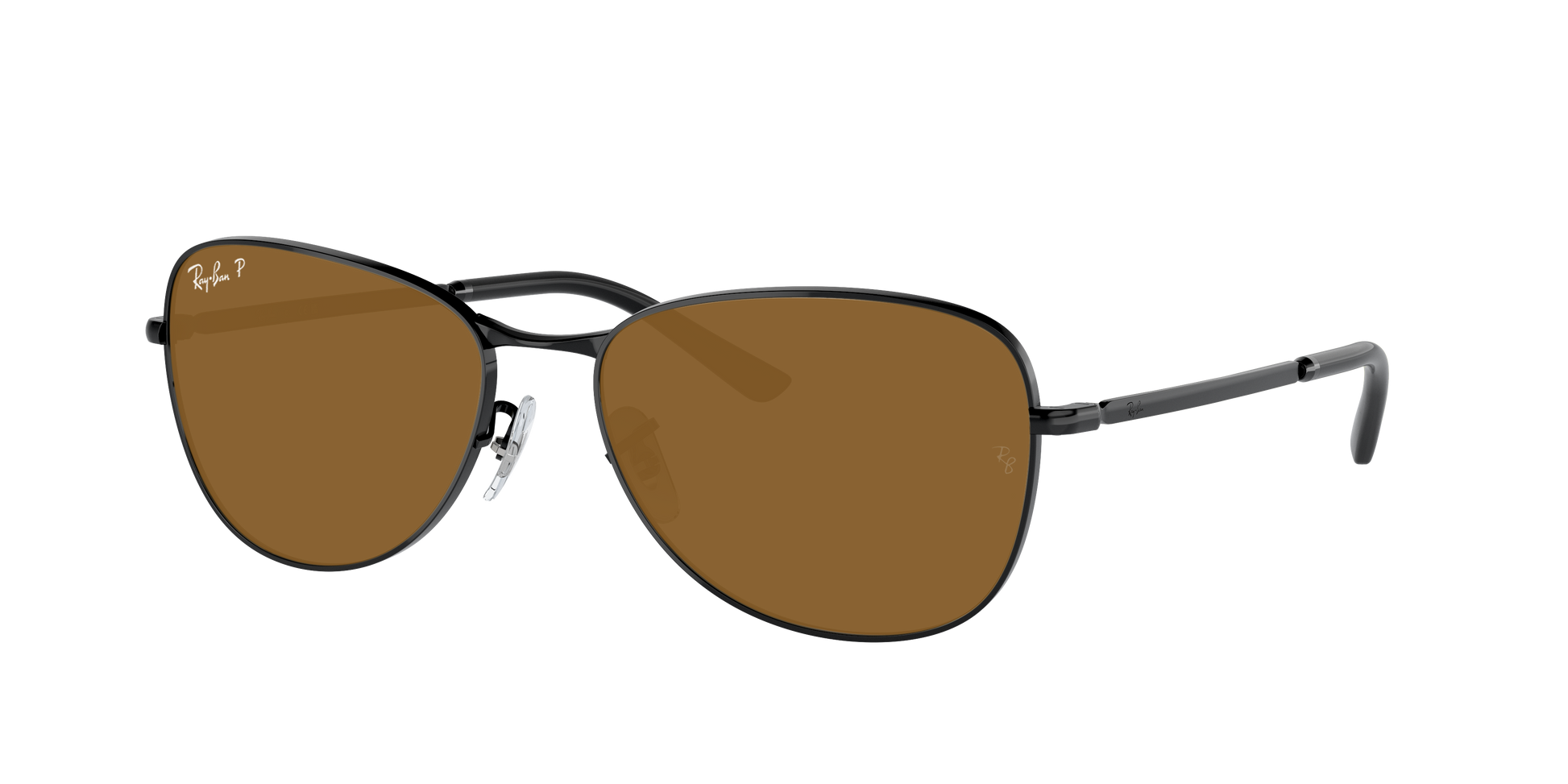 Black, Brown-Polarized, Rayban