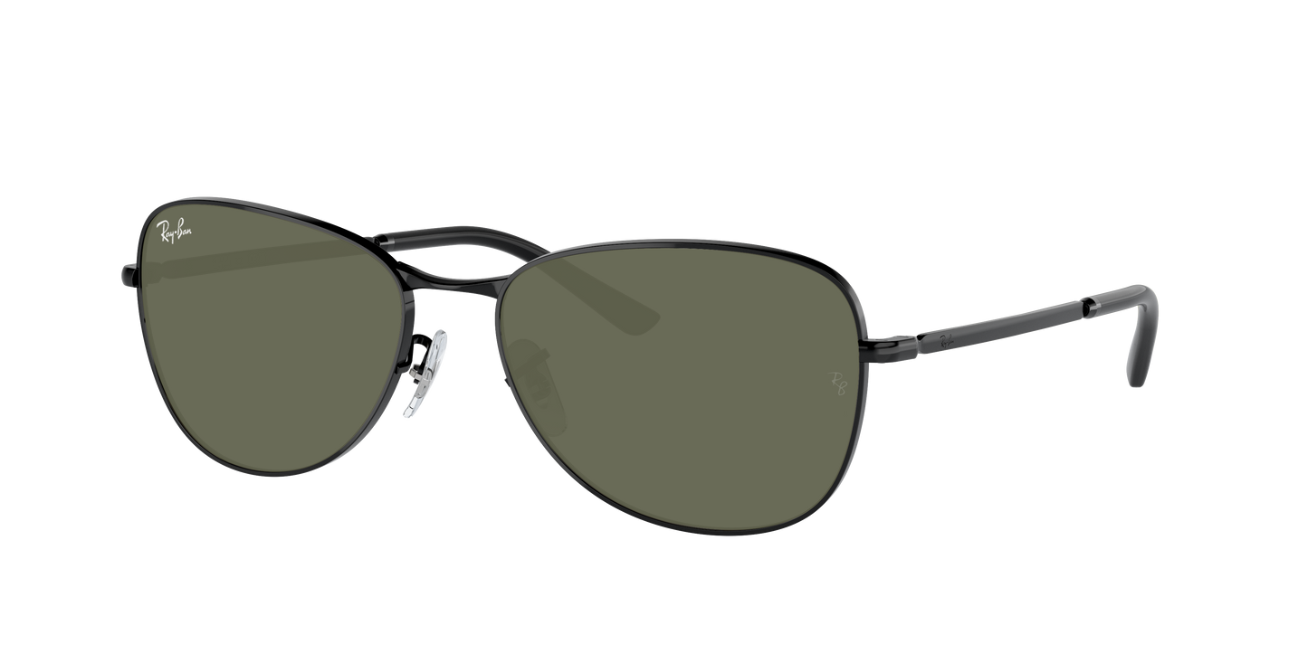 Black, Green, Rayban